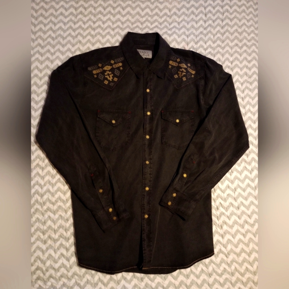 Ryan Michael Silk Blend Shirt